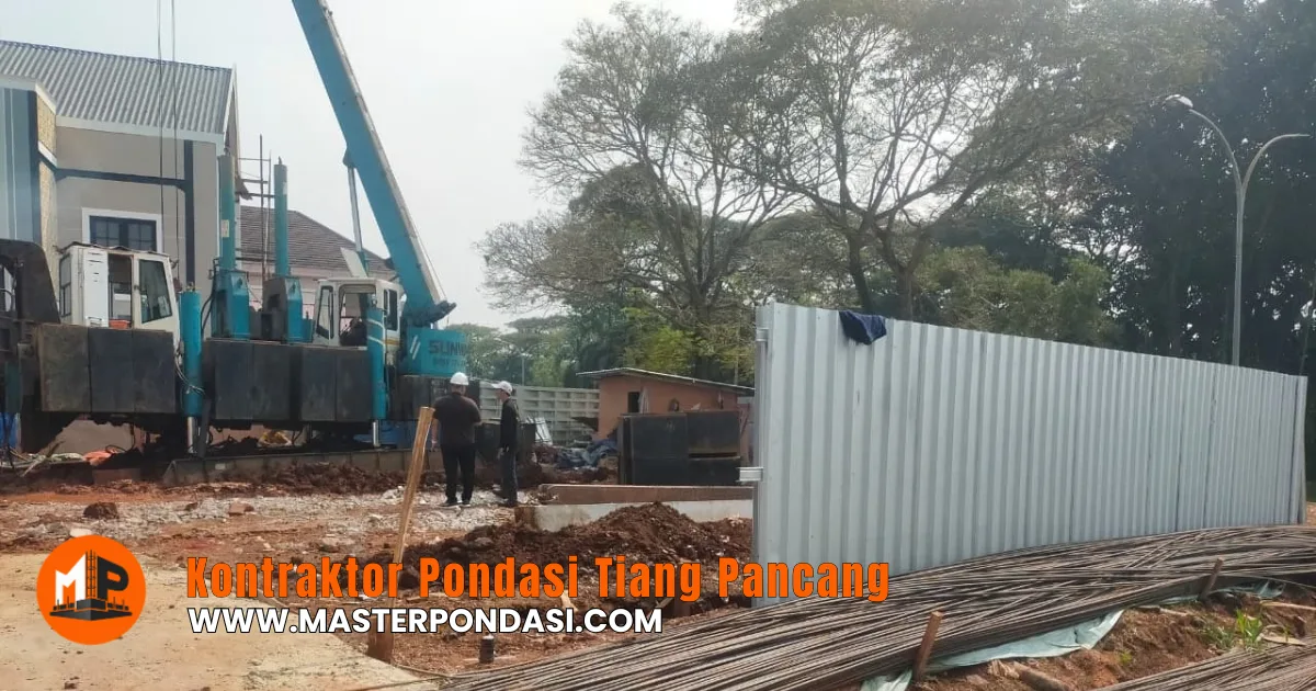 Biaya Jasa Kontraktor Pondasi Tiang Pancang