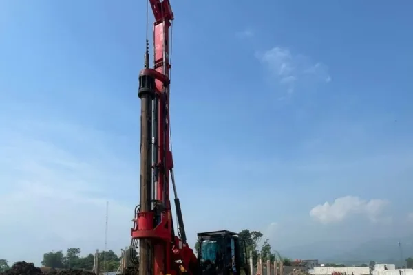 Pengerjaan Bore Pile Hidrolik - Master Pondasi