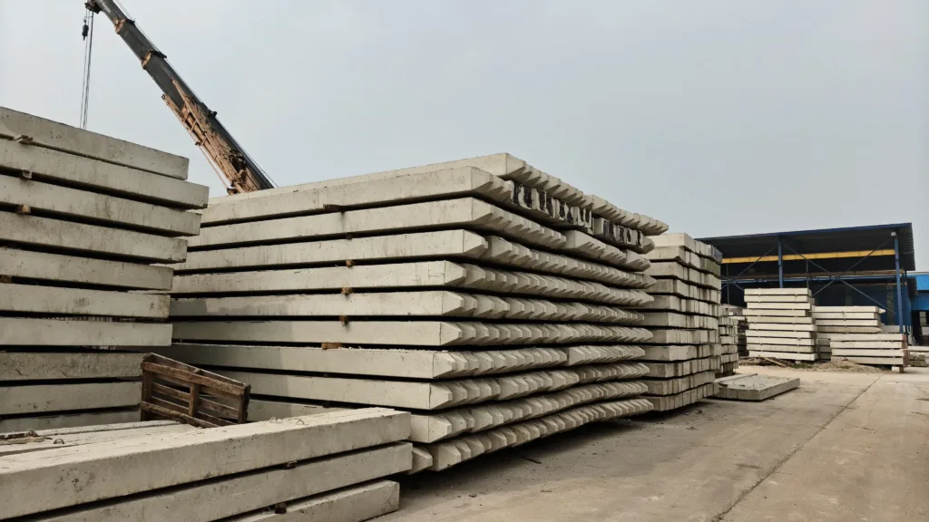 Stock Square Pile