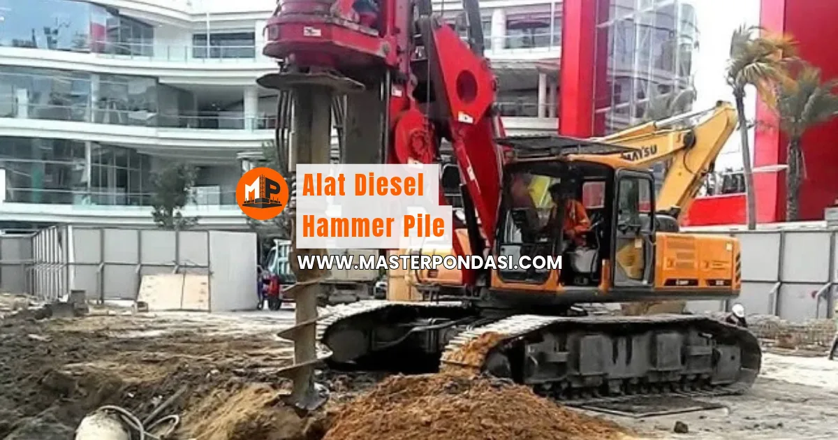 Alat Diesel Hammer Pile