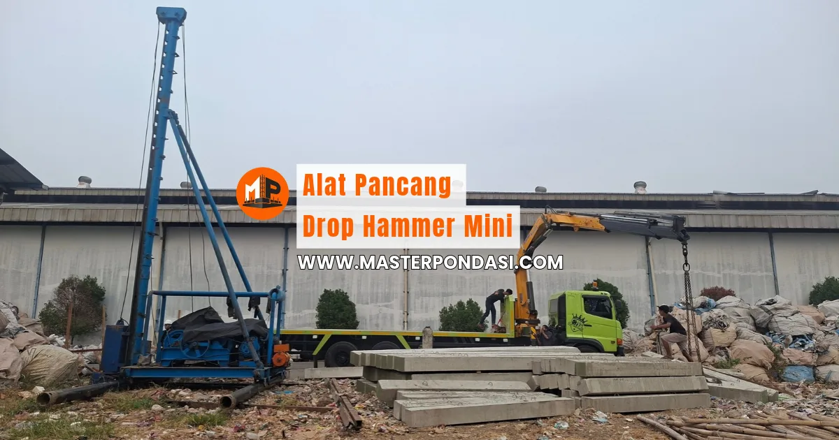 Alat Pancang Drop Hammer Mini