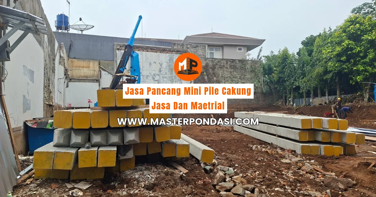 Jasa Pancang Mini Pile Cakung